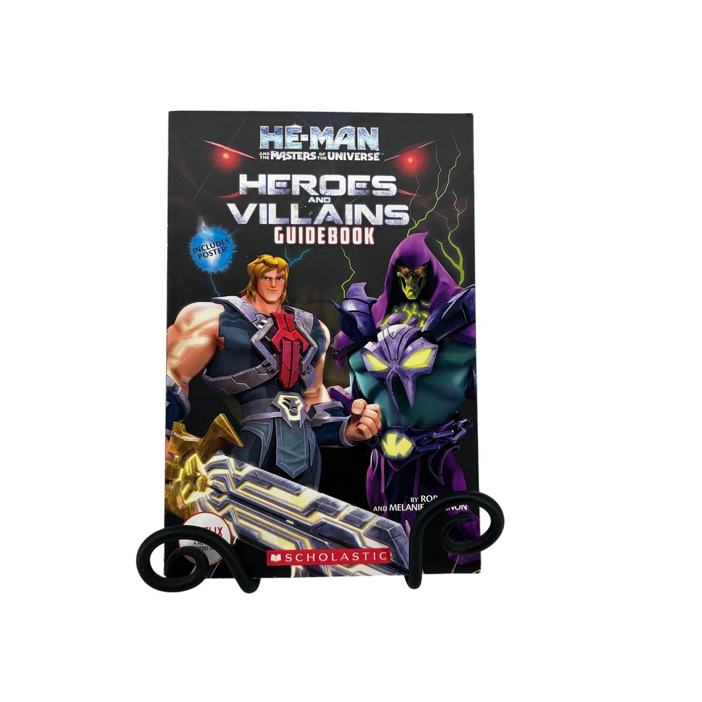He-Man and the Masters of the Universe Heroes and Villains Guidebook Scholastic